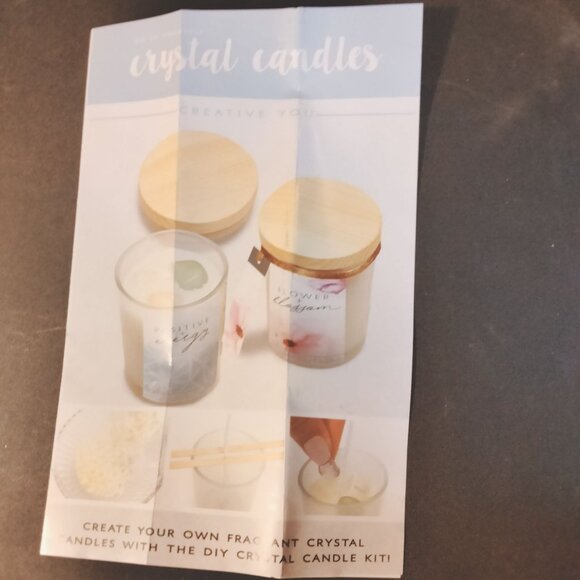 Create Your Own Crystal Candle Kit Fragrance Oils Soy Wax Chips - Picture 10 of 16